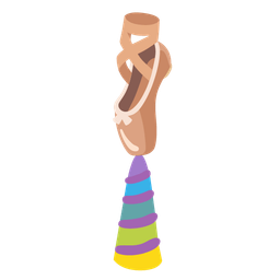 ballet shoes and unicorn