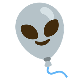 balloon and alien
