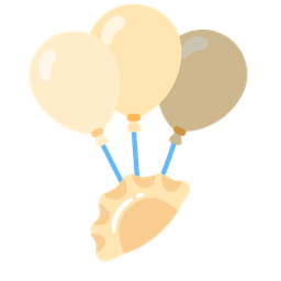 balloon and dumpling