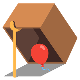 balloon and mouse trap