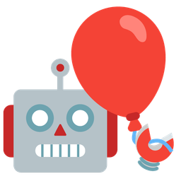 balloon and robot
