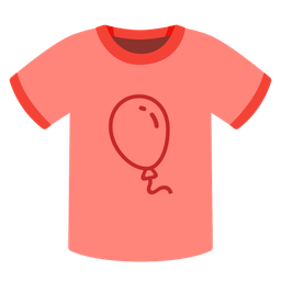 balloon and t-shirt