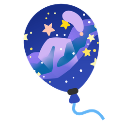 balloon and telescope