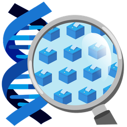 ballot box with ballot and dna