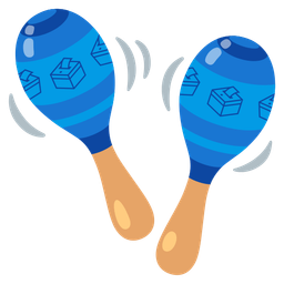 ballot box with ballot and maracas