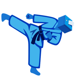 ballot box with ballot and martial arts uniform