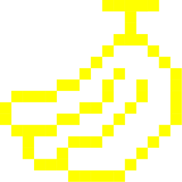 banana and alien monster