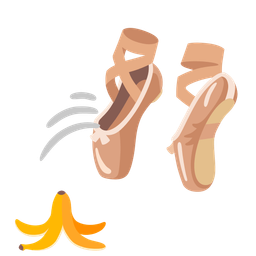 banana and ballet shoes