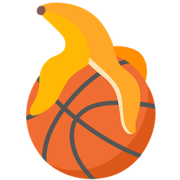 banana and basketball