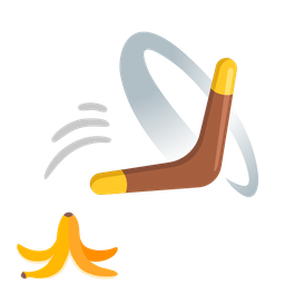 banana and boomerang