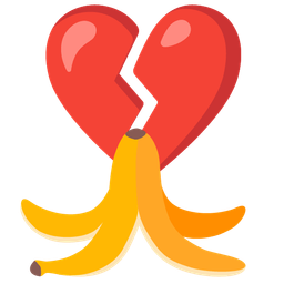 banana and broken heart