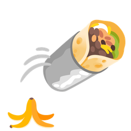 banana and burrito