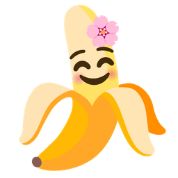 banana and cherry blossom