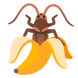 banana and cockroach