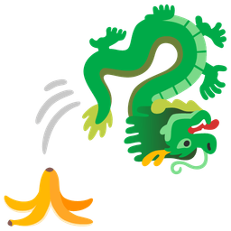 banana and dragon