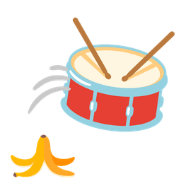 banana and drum