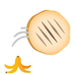 banana and flatbread