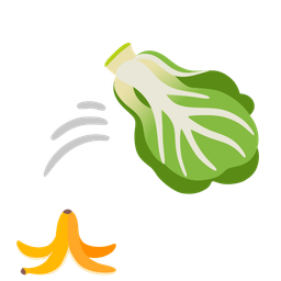 banana and leafy green