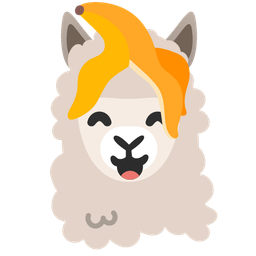 banana and llama
