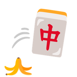 banana and mahjong red dragon