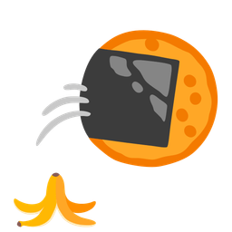 banana and rice cracker