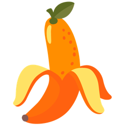 banana and tangerine