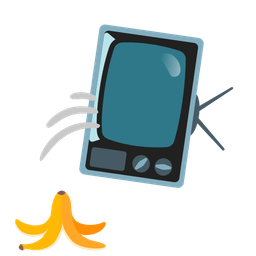 banana and television