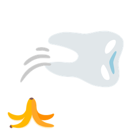 banana and tooth