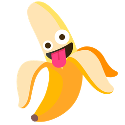 Banana and Zany face