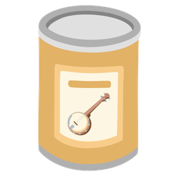 Banjo and Canned food