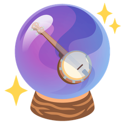 Banjo and Crystal ball