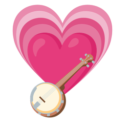 Banjo and Growing heart