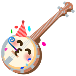 Banjo and Partying face