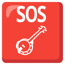 Banjo and SOS button