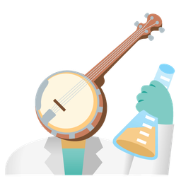 Banjo and Test tube