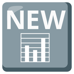 bar chart and NEW button