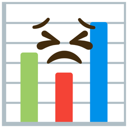 bar chart and persevering face