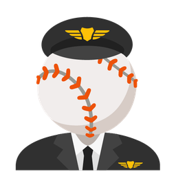 baseball and airplane