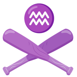baseball and Aquarius