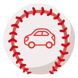 baseball and automobile