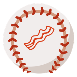 baseball and bacon