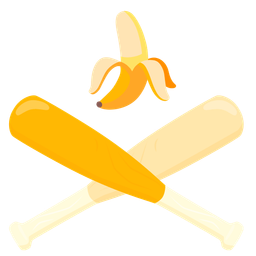 baseball and banana
