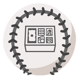 baseball and bento box