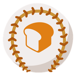 baseball and bread
