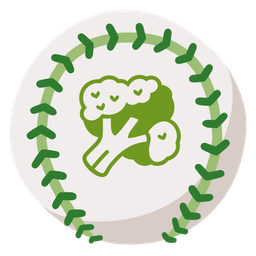 baseball and broccoli