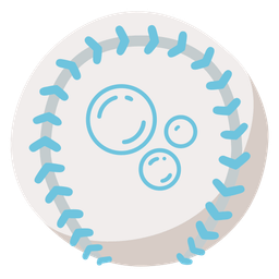 baseball and bubbles