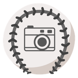 baseball and camera