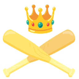 baseball and crown