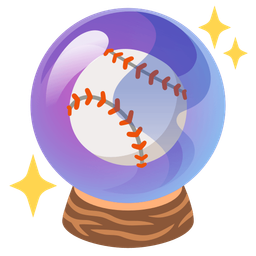 baseball and crystal ball