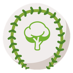 baseball and deciduous tree